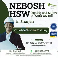 Enroll Now in NEBOSH Health & Safety at Work Award (HSW) at Green World Group - 1