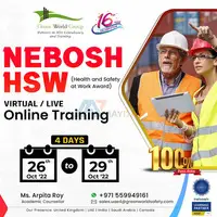 Turn your career towards a new direction with the NEBOSH HSW