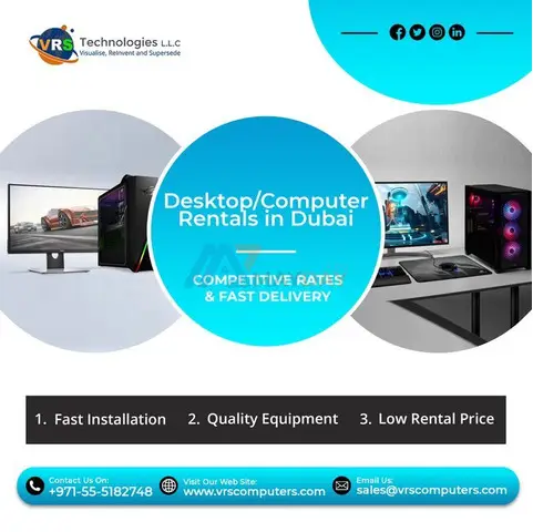 Best Desktops For Rent In Dubai At A Very Competitive Price - 1
