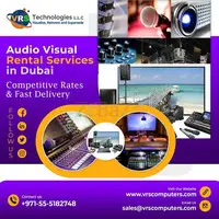 Audio Visual Rental Dubai For An Enchanting Product Presentation
