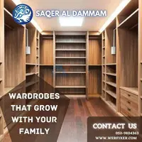 Modern Customized Wardrobes. (SAQER AL DAMMAM TECHNICAL SERVICES) - 1