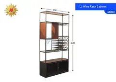 Wine Rack Cabinet for sale @AED2499 - 3