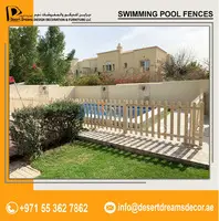 Wooden Fence Dubai | White Picket Fence | Garden Fence Suppliers in Uae. - 2