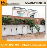 Wooden Fence Dubai | White Picket Fence | Garden Fence Suppliers in Uae. - 4