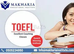 TOEFL BEST OFFLINE CLASSES AT MAKHARIA CALL- 0568723609, SHARJAH