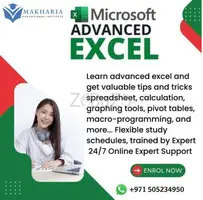 ADVANCE EXCEL NEW BATCH AT MAKHARIA CALL-0568723609 - 1