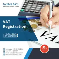 Hastle-free VAT Registration proccess with Farahat & Co