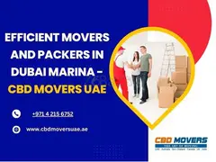 Efficient Movers and Packers in Dubai Marina - CBD Movers UAE - 1