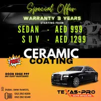 Get Ceramic Coating with 3 Years Warranty | Texas Pro - 3