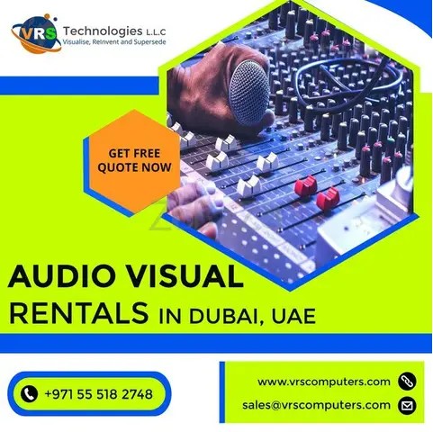 Importance of Choosing AV Equipment on Rent for Events in Dubai - 1