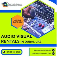 Importance of Choosing AV Equipment on Rent for Events in Dubai - 1