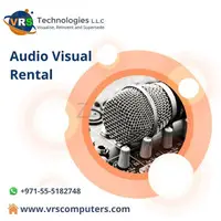 Complete Audio Visual Equipment For Your Event On Rent in Dubai - 1