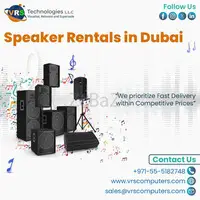 Hire The Top Speaker Rentals for Your Events in Dubai