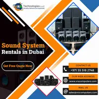 Sound System Rental Dubai - Speakers, DJ Equipment