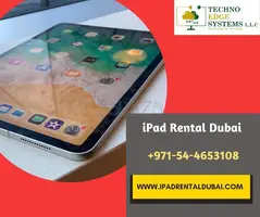 How iPad Rentals Dubai Have Significantly Transitioned? - 1