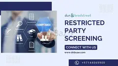Ensure Regulatory Compliance with D&B UAE's Restricted Party Screening Service - 1