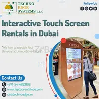 What are the Benefits Of Touch Screen Rental For Events Dubai