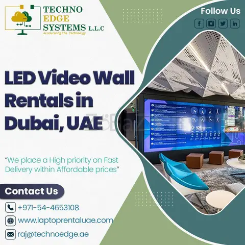 Hire Latest LED Video Walls Across the UAE - 1