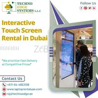 How are LED Touch Screen Rentals in Dubai Beneficial - 1