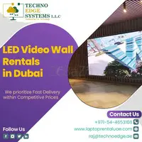 Benefits of Video Wall Hire in Dubai for Indoor Use