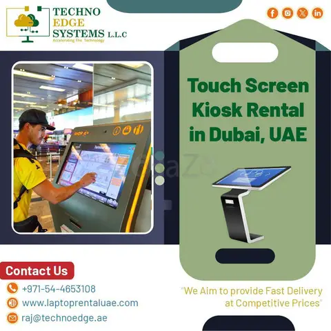 Interactive Touch Screen Rental are Excellent for Businesses in Dubai, UAE - 1