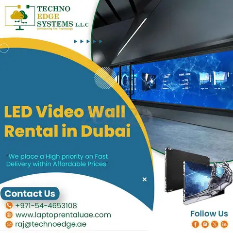 Want to set up a Video Wall Rental in Dubai for any event? - 1