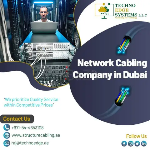 Providers of Reliable Network Cabling Services in Dubai - 1