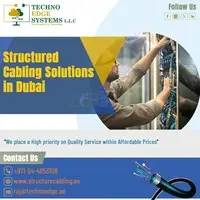 Structured Cabling Installation In Dubai, UAE for Organizations