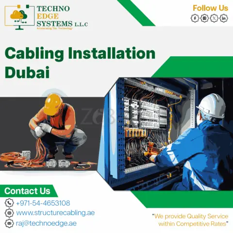 Reliable IT Network Cabling in Dubai With High Scalabilty - 1