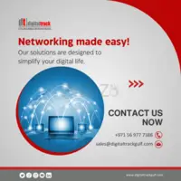 DigitalTrackGulf provides customized network infrastructure in Dubai. - 1