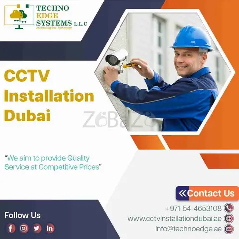 Expert CCTV Camera Installation in Dubai - 1