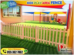 White Picket Fence and Free Standing Fence Suppliers in Dubai, Uae. - 1