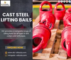 Cast steel lifting bails - 1