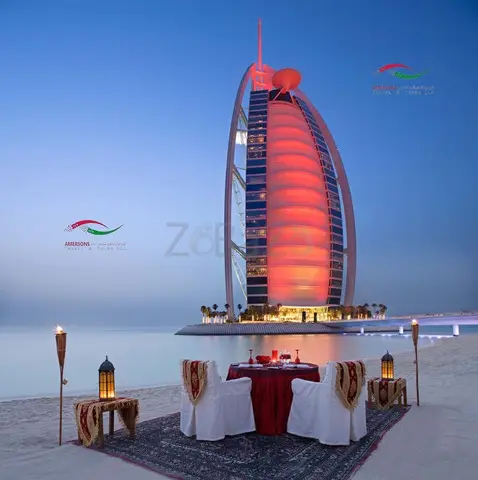 Burj Al Arab Dinner Tour in Dubai with Amersons Travel - 1