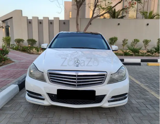 Mercedez C200,  2013  Top Option, Gcc Specs, Panoramic Roof, Single owner for sale 050 2134666 - 1