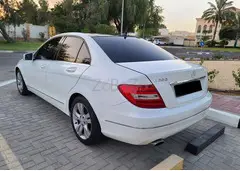 Mercedez C200,  2013  Top Option, Gcc Specs, Panoramic Roof, Single owner for sale 050 2134666