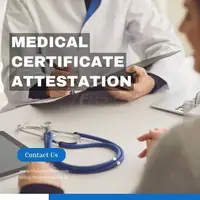 Get Medical Certificate Attestation | Medical Certificate Attestation in UAE - 1