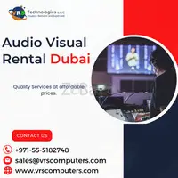 What Are the Benefits of AV Rental in Dubai?