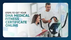 How to get a DHA medical fitness certificate online?
