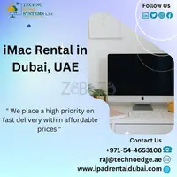Boost Productivity: iMac Rentals Dubai for Temporary Workforces