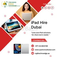 How Does iPad Hire Dubai Streamline Event Planning?