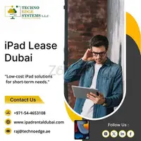 iPad Lease Dubai for Remote Work