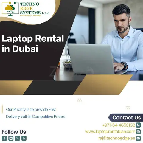 Level up Your Businesses With Our Laptop Rentals in Dubai - 1