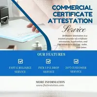 UAE Commercial Certificate Attestation