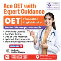 Professional OET Training for Healthcare Staff – Sharjah | 0568723609