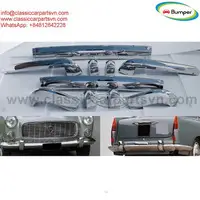 Lancia Flaminia Pininfarina coupe bumpers (1958-1967) by stainless steel - 1