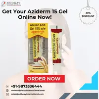 Purchase Aziderm 15 Azelaic Acid Gel Online: Trusted Source - 1