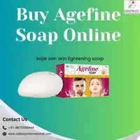 Purchase Agefine Kojic Acid Soap Qatar