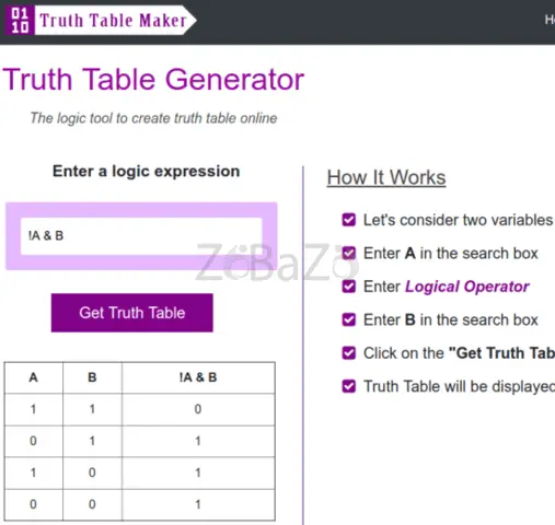BookMyEssay Provides a User-Friendly Truth Table Maker Tool - 1/1