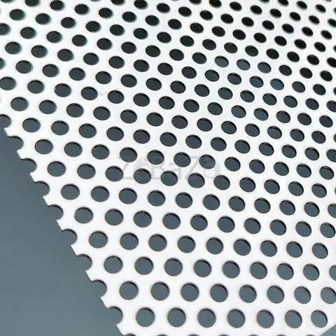 Manufacturer of 304 Stainless Steel Round hole Perforated Sheet - 1